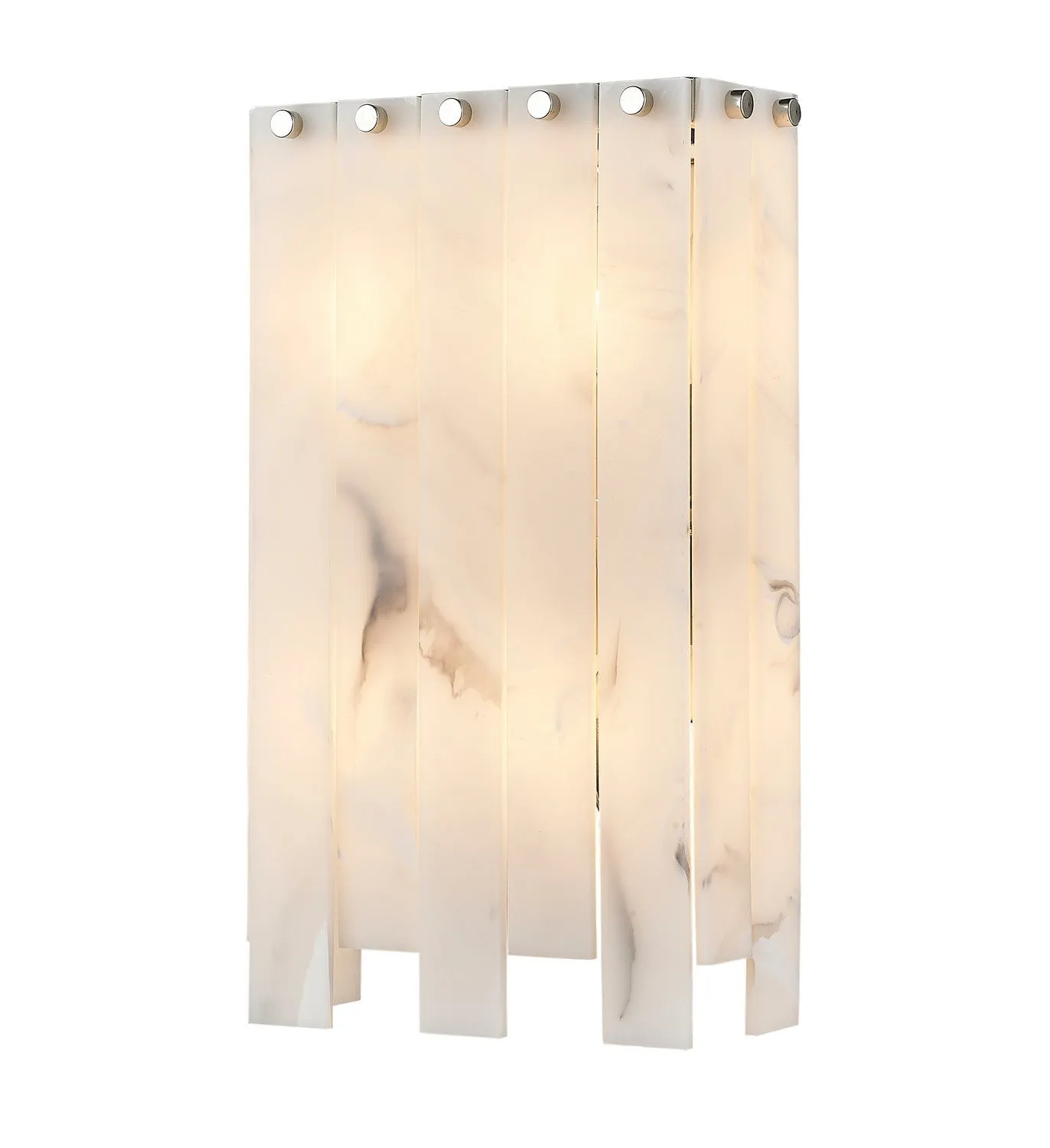 Four Light Wall Sconce from the Viviana Collection in Polished Nickel Finish by Z-Lite
