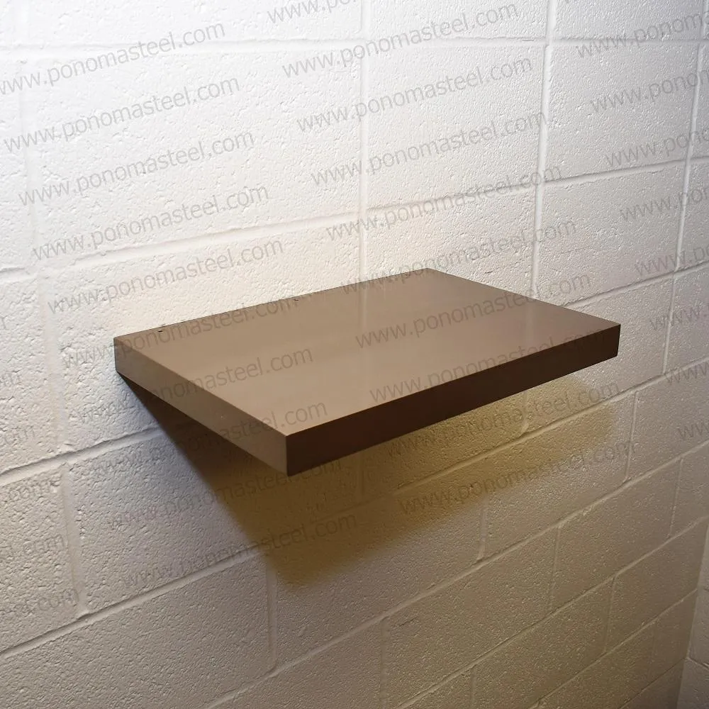 Metal shelves 12"- 17" (cm.30.5 - 43.1) made-to-order Ponoma®