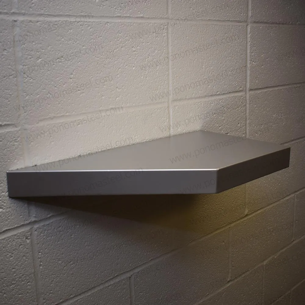 Metal shelves 12"- 17" (cm.30.5 - 43.1) made-to-order Ponoma®