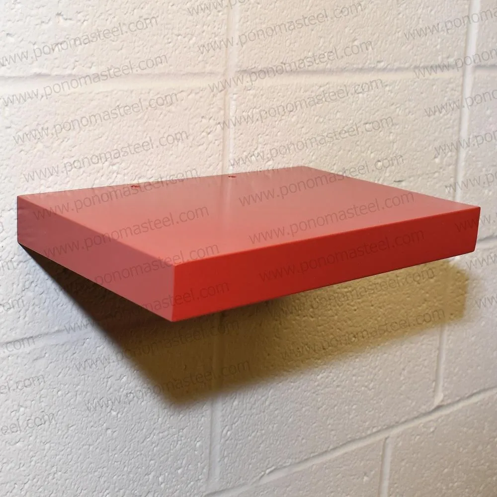 Metal shelves 63"- 72" (cm. 160 - 183) made-to-order floating shelves Ponoma®