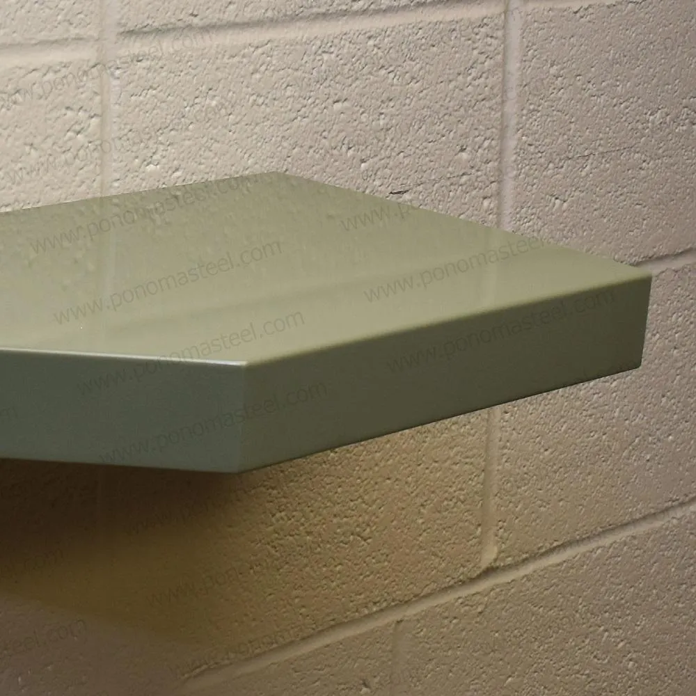 Metal shelves 83"- 87" (cm. 210.8- 221) made-to-order floating shelves Ponoma®