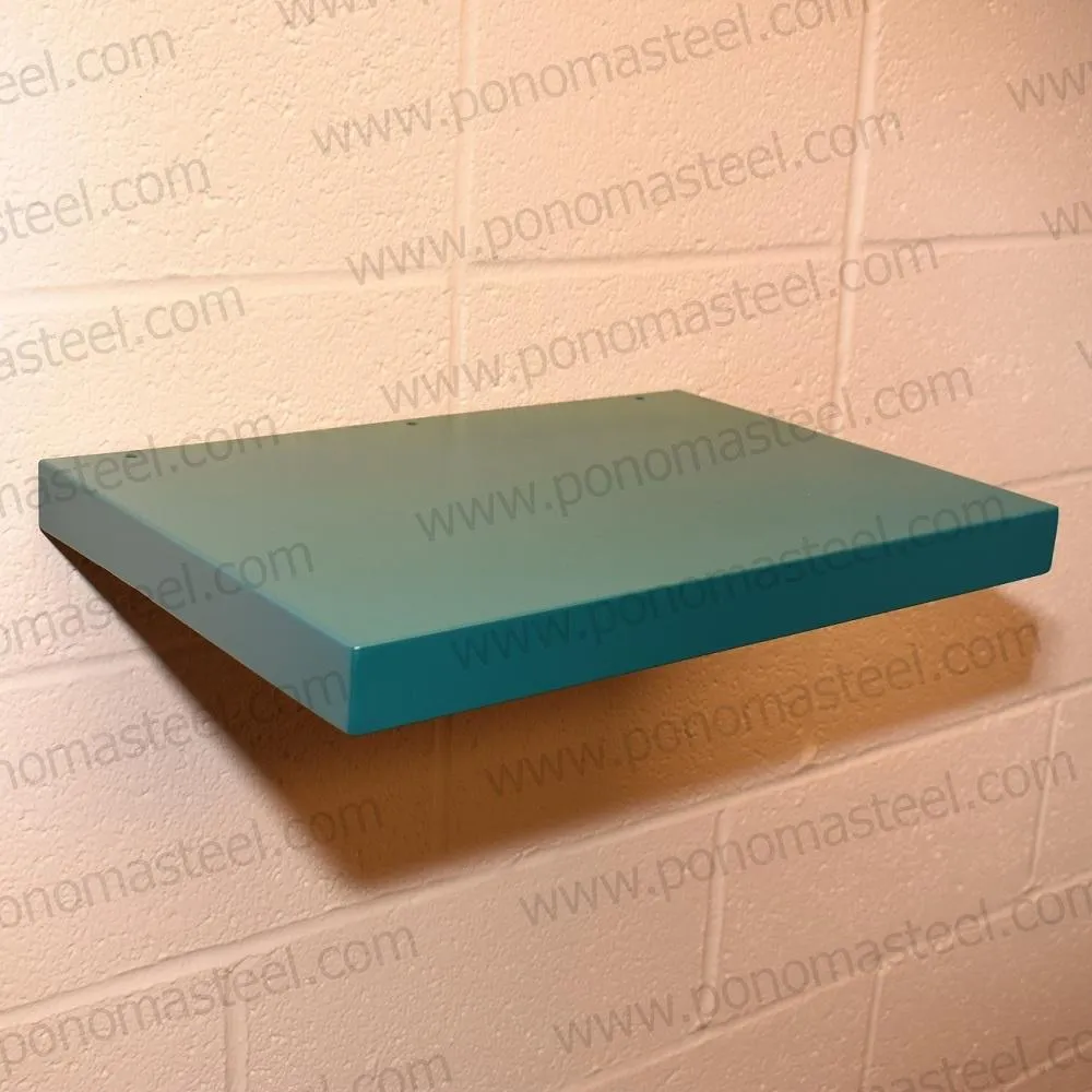 Metal shelves 88"- 92" (cm. 223.5- 233.7) made-to-order floating shelves Ponoma®